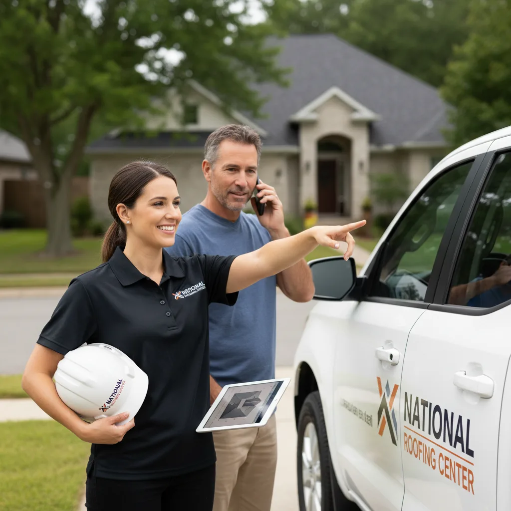 National Roofing Center customer support in Vincent